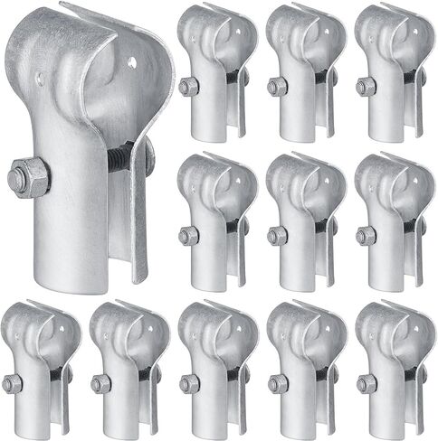 Amoskey Pipe Clamp, chain link fence parts for 1-3/8" OD Pipe, Galvanized Chain Link Fence Clamp, fence clamps,12pack in Kuwait