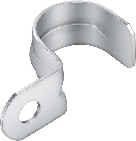 HAKZEON 300 Pcs 3/4 Inch (20mm) Rigid Pipe Clamp, One Hole Zinc Plated Steel Pipe Clamp, Heavy Duty Tension M20 Pipe Strap, EMT Conduit Clamp for Electrical Wiring, Tubing in Construction in Kuwait