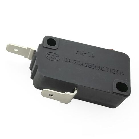 HK-14 Normally Closed (NC) Micro Switch (3-Pack, Red Button), 10A 250V 2-Pin Air Fryer Door Interlock Switch Compatible with Gourmia Ninja Insignia Instant Pot, Fixes Safety Latch & Power Issues in Kuwait