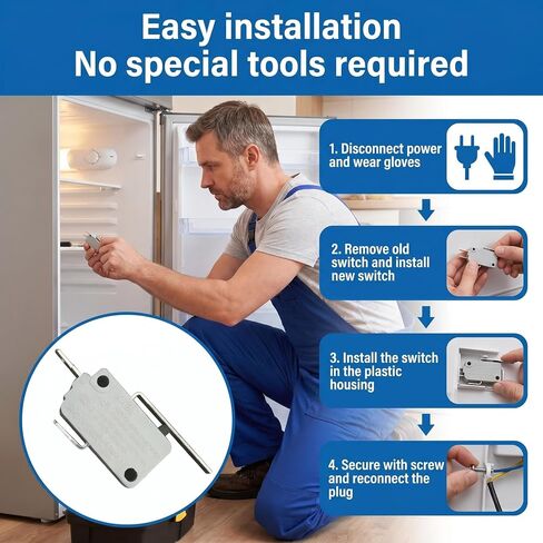 مفتاح مستشعر بديل KW3-0Z 16A 125V/250V من نوع رافعة، مناسب لأجهزة المطبخ مثل FG550، AG301، AG302، AG400، LG450CO، AG300، AG450، BG550، FG551، IG601، IG651، إلخ. in Kuwait
