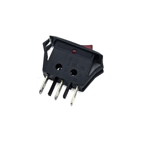 2 قطعة مفتاح متأرجح، متوافق مع RF-1001، 3 دبوس 2 موضع، 10 أمبير 250 فولت تيار متردد، T85 أحمر للأجهزة المنزلية والمعدات الصناعية in Kuwait