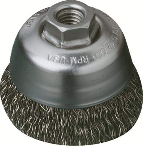 United Abrasives-SAIT 03505 2-3/4-Inch by .020-Inch by 1/2-13 Knot Carbon Steel Brush, 6-Pack in Kuwait