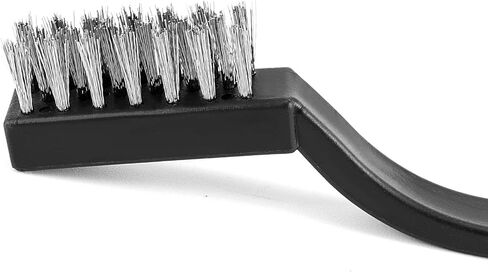 ZOENHOU 36 PCS Stainless Steel Wire Cleaning Brushes, 7-Inch Curved Handle Metal Bristle Scratch Tools for Rust Removal, Welding Slag, Paint Stripping in Kuwait