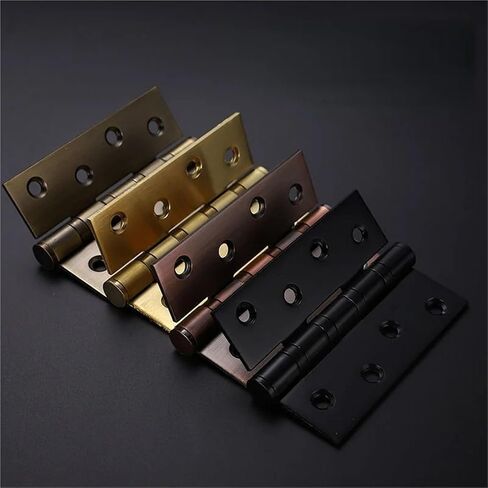 4 Inch Bearings Stainless Steel Door Hinge 3mm Thick 6Pcs(6Pcs Steel) in Saudi Arabia