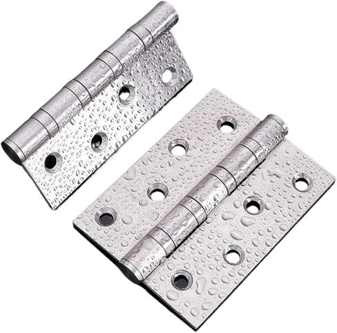 4 Inch Bearings Stainless Steel Door Hinge 3mm Thick 6Pcs(6Pcs Steel) in Saudi Arabia