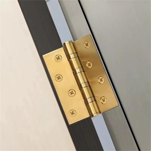 4 Inch Bearings Stainless Steel Door Hinge 3mm Thick 6Pcs(6Pcs Steel) in Saudi Arabia