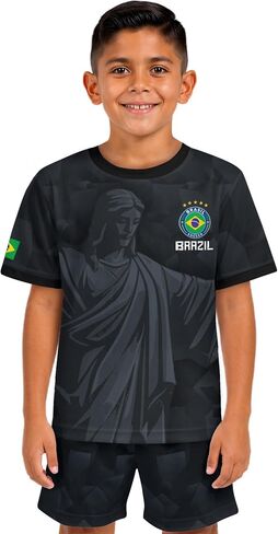 Brazilian Jersey Boys, Brazil Soccer Jerseys, Brazil Jersey Kids, Brazilian Soccer Shirt, Youth Jerseys in Saudi Arabia