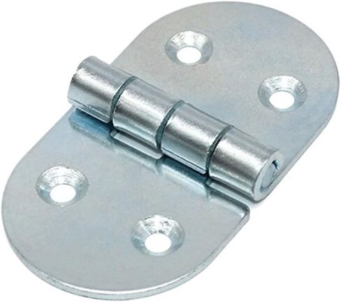 Iron Galvanized Door Hinge Connector Small Leaf Semi-Circular Folding 1Pcs in Saudi Arabia