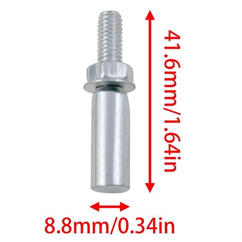 4PCS Crank Cotter Pin Wedge Pin Bicycle Crutch Pin 8.5x40mm Bicycle Pin Foot Bearing Wedge Bicycle Accessories Crank Pin in Kuwait