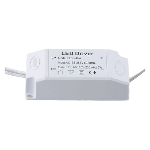 AC176-265V LED سائق مجزأة السقف ضوء المصباح محول تيار مستمر التيار الكهربائي 24-36 واط/36-48 واط/36-50 واط 230 مللي أمبير (أحادية اللون 24 36 واط) in Kuwait