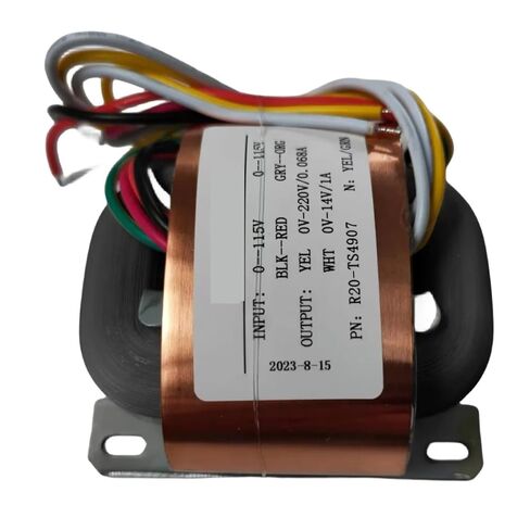 30VA 30W R-core إلى PRT محول الإدخال 0-115Vx2 أو 230V الإخراج 220V 0.068A 14V 1A in Kuwait