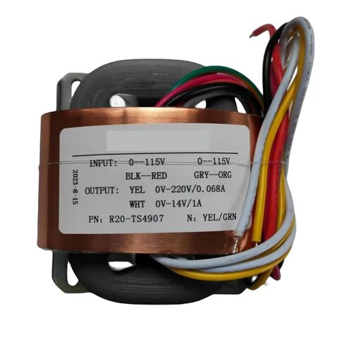 30VA 30W R-core إلى PRT محول الإدخال 0-115Vx2 أو 230V الإخراج 220V 0.068A 14V 1A in Kuwait