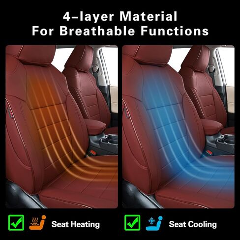 EKR Custom Fit CX5 Car Seat Covers for Select Mazda CX-5 Touring,Grand Touring 2013 2014 2015 2016 - Leatherette (Beige) in Saudi Arabia