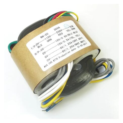 1 قطعة 30VA 30 واط 15 فولت * 2 + 6 فولت * 2 محول R-Core لـ preamp DAC amp DIY in Kuwait