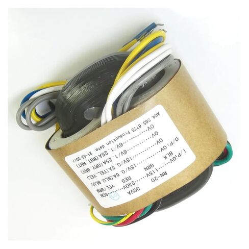 1 قطعة 30VA 30 واط 15 فولت * 2 + 6 فولت * 2 محول R-Core لـ preamp DAC amp DIY in Kuwait