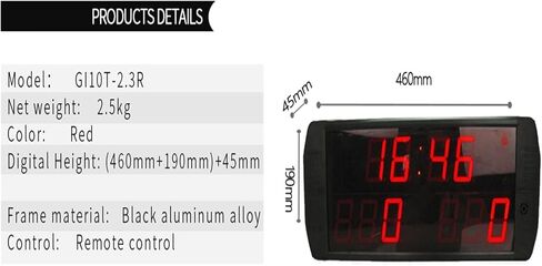Electronic Scoreboard Indoor Score Keeper, for Remote Control Multi Sport Table Tennis Football Scoreboard Electronic Timing Equipment, in Kuwait