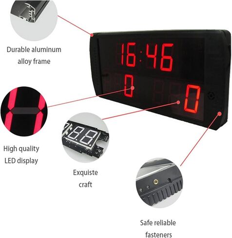 Electronic Scoreboard Indoor Score Keeper, for Remote Control Multi Sport Table Tennis Football Scoreboard Electronic Timing Equipment, in Kuwait