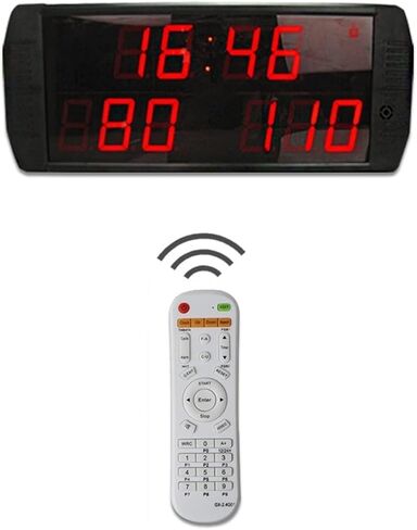 Electronic Scoreboard Indoor Score Keeper, for Remote Control Multi Sport Table Tennis Football Scoreboard Electronic Timing Equipment, in Kuwait