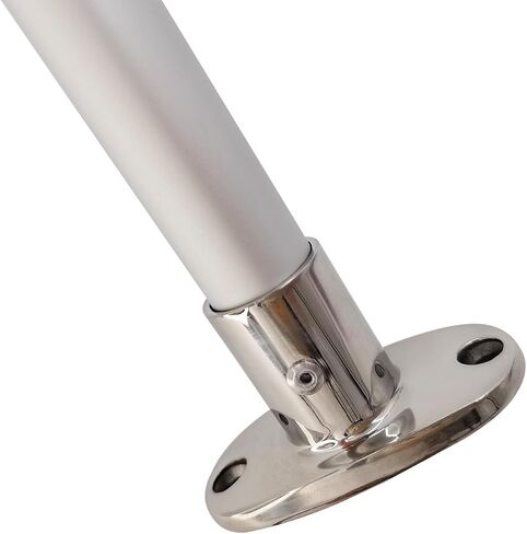 ISURE MARINE 12 inch 3 Nautical Mile Boat Anchor Light All Around LED Fixed Mount Navigation Light With Stainless Steel Base and Tube, 12-24 VDC in Kuwait