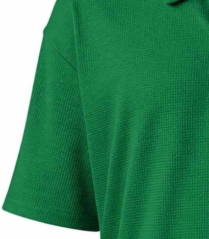 Mens Textured Short Sleeve Shirt Casual Knit Golf Shirts with Chest Pocket Summer Business Work Resort Top 2026 in Kuwait