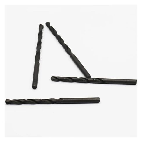 2pc 5.3x86mm High Speed Steel HSS Black Straight Hole Cutter Driller Spiral Twist Drill Bit in Kuwait