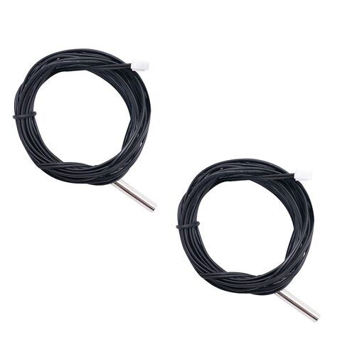 TWTADE 5pcs 3M K Type Mini-Connector Thermocouple Temperature Probe Sensor Measure Range -50~350°C + 2 Pcs 3M 10K B3950 Thermistor Temperature Sensor in Kuwait