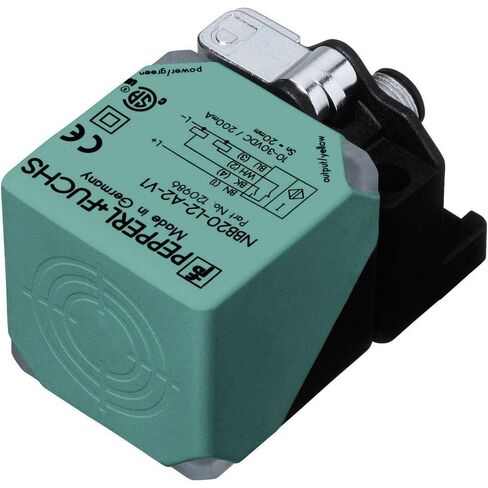 Pepperl Fuchs Nbn40-L2-A2-V1، مستشعر حثي، مسافة الاستشعار: 40 مم Nbn40-L2-A2-V1 in Kuwait