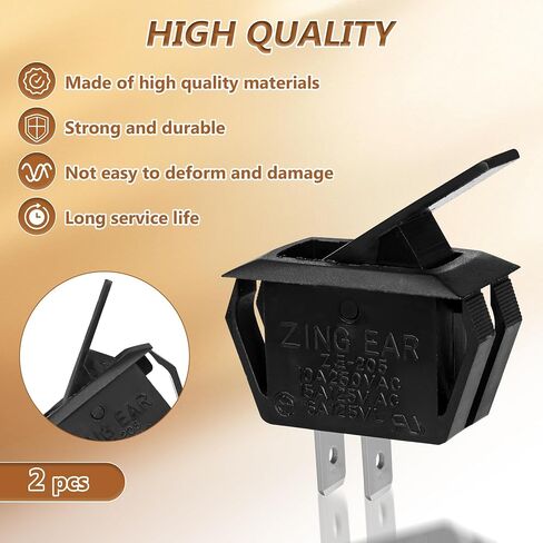 مفتاح باب التعشيق للفرن متوافق مع Goodman 0130M00243 | بديل لـ Amana B1370818، مفتاح باب 250VAC مع QC، مفتاح أمان عالمي للفرن/الفرن، عبوتان in Kuwait