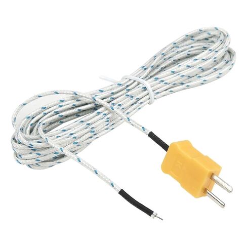 K Type 5m Cable Wire Head Connection Thermocouple Temperature Sensor 1Pcs in Kuwait