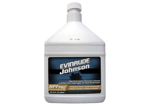 OMC جونسون Evinrude E-Tec HPF Pro Gearcase Lube 32oz. للوحات الخارجية ومحركات Sterndrive OEM. حزمة من 3 in Kuwait