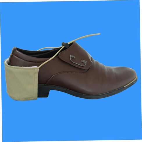 Wearproof Shoe Heel Protector Cover for Drivers Non-Slip Heel Pad Khaki Protection Mat for Driving Shoes Prevents Rubbing and Blisters Unisex Design in Kuwait