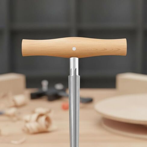predolo Peg Hole Taper Tool High-Speed Steel part Instrument Peg Hole Taper Wear-Resistant Luthier Tool for Workshop, Violin Peg Reamer 1/4-1/2 Manual Type - Spiral Flute in Kuwait