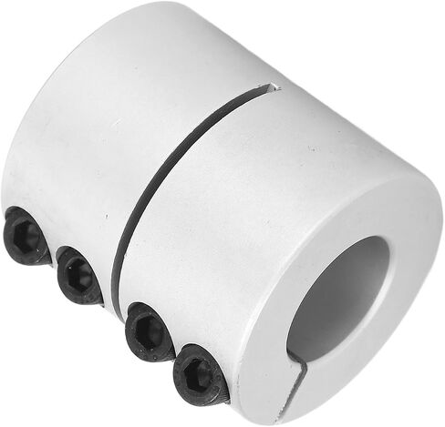 Coupling Shaft Coupling Clamp 38N.M Torsion 4000RPM M5 Thread with Anodized SUS304 Stainless Steel for Servo Motor CNC Machine Stepper Motor in Kuwait