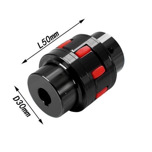 XL0 D30L50 8/10/12/14/16mm GR14 Motor Ballscrew Jaw Spider Steel Shaft Coupler Flexible Couplin 1Pcs(12x12) in Kuwait