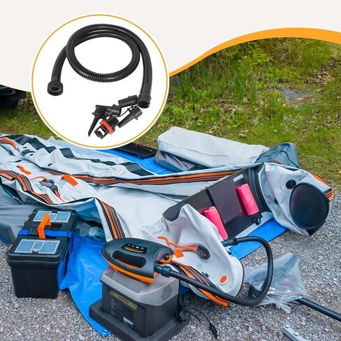 Vaveren Paddle Board Pump Adapter Set,Inflatable Air Pump Hose Replacement, Air Inflator Accessories for Swimming Rubber Boat Mat Electric SUP Pump Rafts Kayak in Kuwait