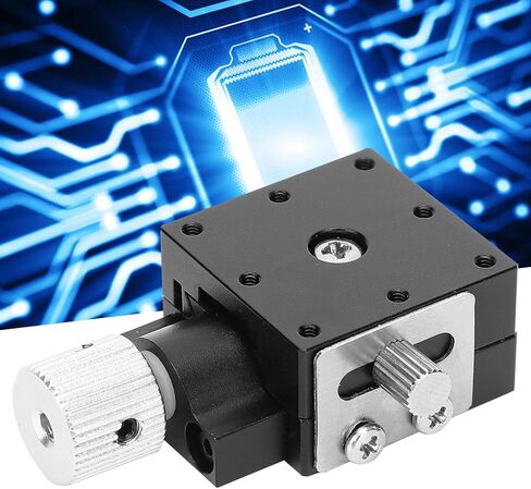 HTB25-A المرحلة الخطية، 25 × 25 مم متوافقة يدويًا دقيقة الترجمة الخطية مرحلة النزوح منصة X المحور الخطي المرحلة المنزلقة لأجهزة القياس in Kuwait