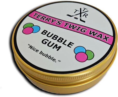Terry's Twig Wax - Bubblegum (Extra Grip Hockey Stick Wax) for Hockey Blade Tape, Increased Puck Control, Stick Tricks Michigan, Water Resistant in Kuwait