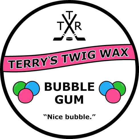 Terry's Twig Wax - Bubblegum (Extra Grip Hockey Stick Wax) for Hockey Blade Tape, Increased Puck Control, Stick Tricks Michigan, Water Resistant in Kuwait