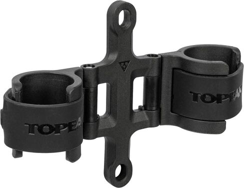 Topeak Cage Side Mount – Adjustable Accessory Mount for Bottle Cages, CO2 Cartridges & Mini Pumps, Fits Large Downtubes on MTBs & E-Bikes, Includes 16g & 25g CO2 Holders (TCM05) | bike-water-bottle-cages in Saudi Arabia