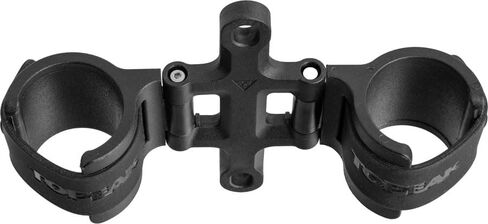 Topeak Cage Side Mount – Adjustable Accessory Mount for Bottle Cages, CO2 Cartridges & Mini Pumps, Fits Large Downtubes on MTBs & E-Bikes, Includes 16g & 25g CO2 Holders (TCM05) | bike-water-bottle-cages in Saudi Arabia