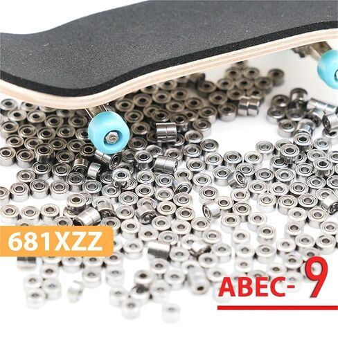 10Pcs Fingerboard Bearing 681Xzz 1.5x4x2mm Bearings for Fingerboard Truck Toy 681Xzz ABEC-9 Smooth Quiet in Kuwait