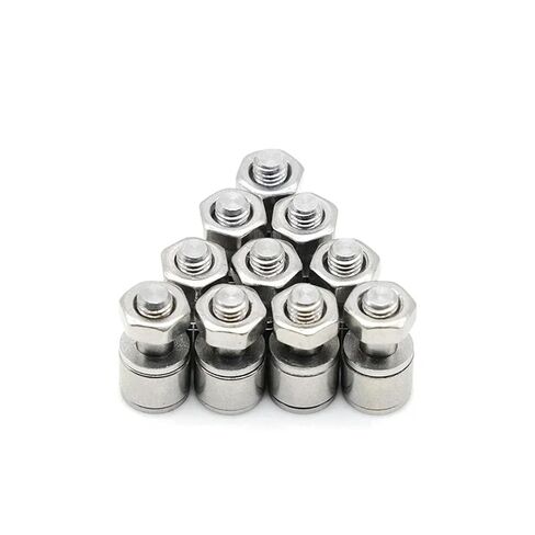 1 قطعة محامل كام أتباع CFS2.5V KR5 مسمار نوع تحمل SUS304 الفولاذ الأسطوانة المسار عداء تحمل M2.5X5X9.5mm in Kuwait