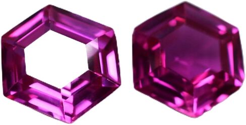 Untreated 16 to 18 Ct CERTIFIED Natural FANCY CUT Pink SAPPHIRE Gemstone Pair in Kuwait