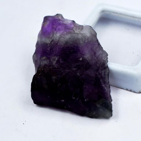 Uncut Rough Natural Multi Color Fluorite 64.05 Ct CERTIFIED Earth Mined Gemstone in Kuwait
