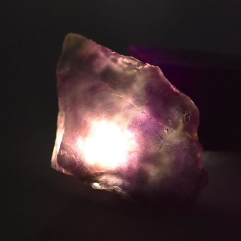 Uncut Rough Natural Multi Color Fluorite 64.05 Ct CERTIFIED Earth Mined Gemstone in Kuwait