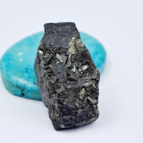Natural Mineral Pyrite Crystal Uncut Raw 75.65 Carat Loose Gemstone CERTIFIED in Kuwait