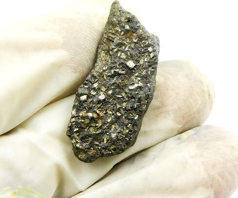 28.40 Ct Pyrite Perfect Uncut Raw Rough Natural Loose Gemstone CERTIFIED in Kuwait
