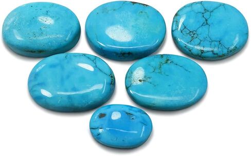 Natural 100.65 Ct Blue Turquoise Rough Lot Gemstone Certified Uncut Rough in Kuwait
