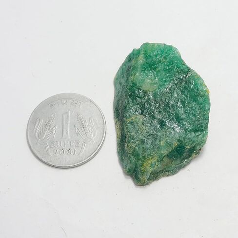 700 Ct Natural Green Emerald Rough Loose Gemstone Certified Top Quality Uncut Raw in Kuwait
