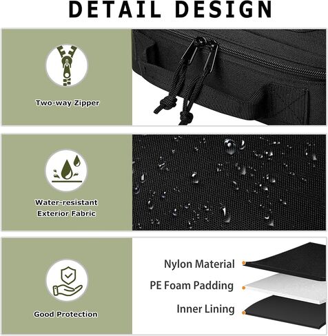 CURMIO Carrying Case Compatible with Bushnell Golf Wingman HD GPS Speaker | Golf Rangefinder Audio Speaker Holder, Adjustable Fixing Belt, Compact Size, Tactical Design, Protective Organizer, Outdoor in Kuwait